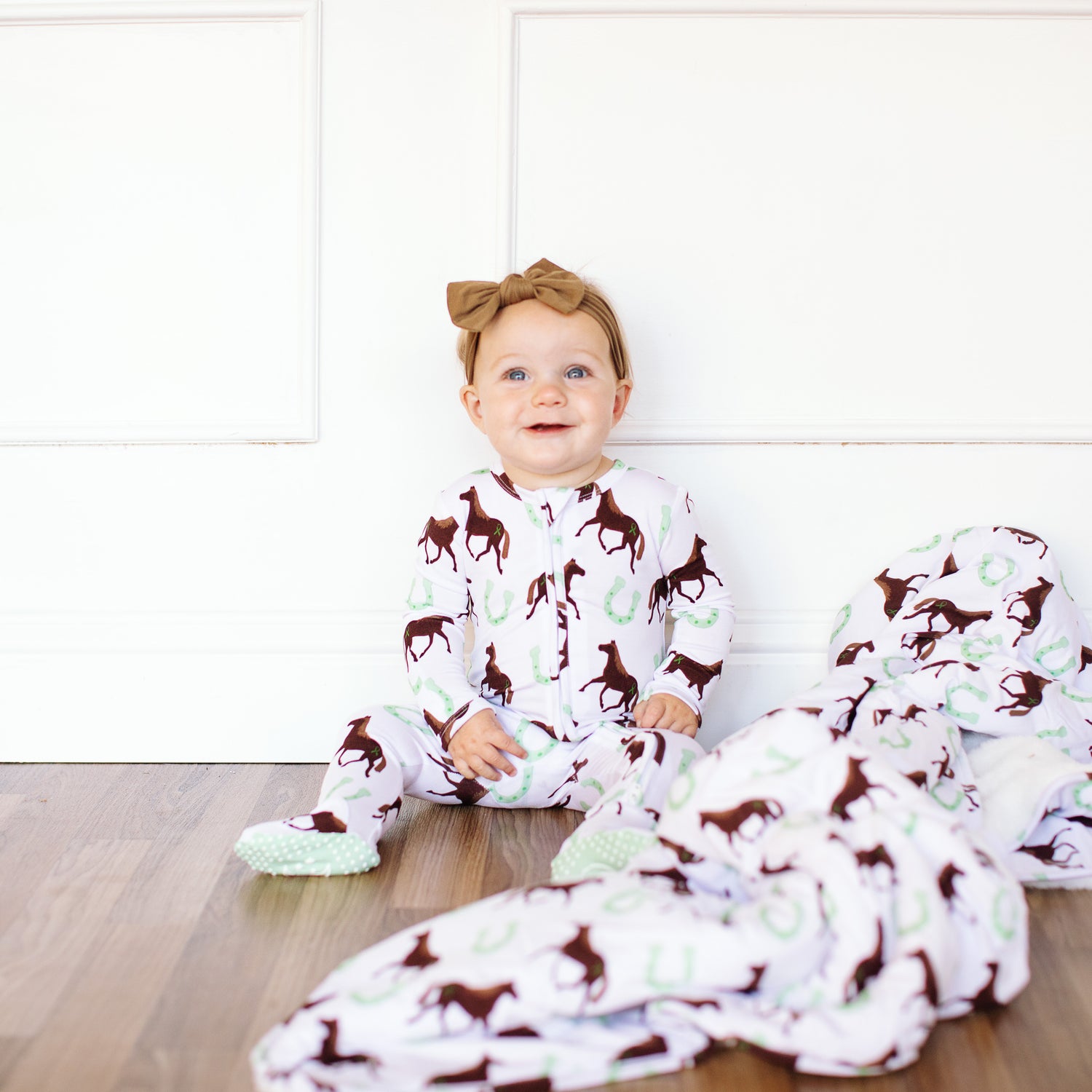 Horse Zipper Onesie
