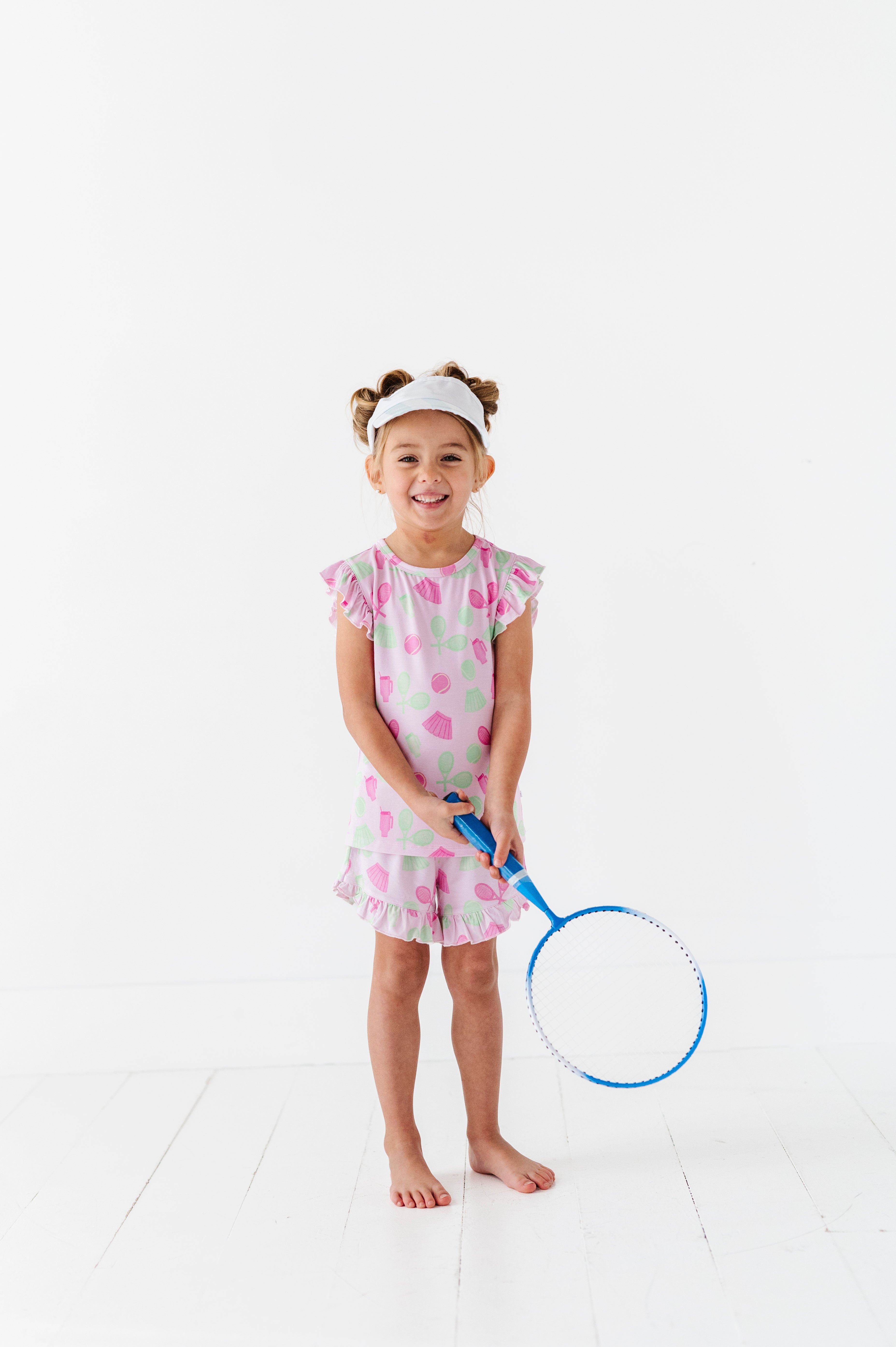 Tennis Ruffle Short Set