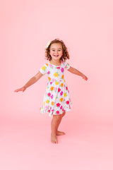 Hawaiian Flower Dress