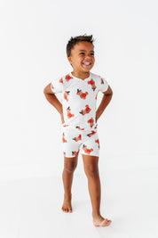 Halloween Bear Pajama Short Set