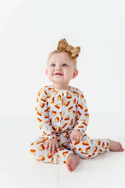 Pumpkin Pie Zipper Onesie