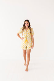 Happy Lemon Women's Short Set