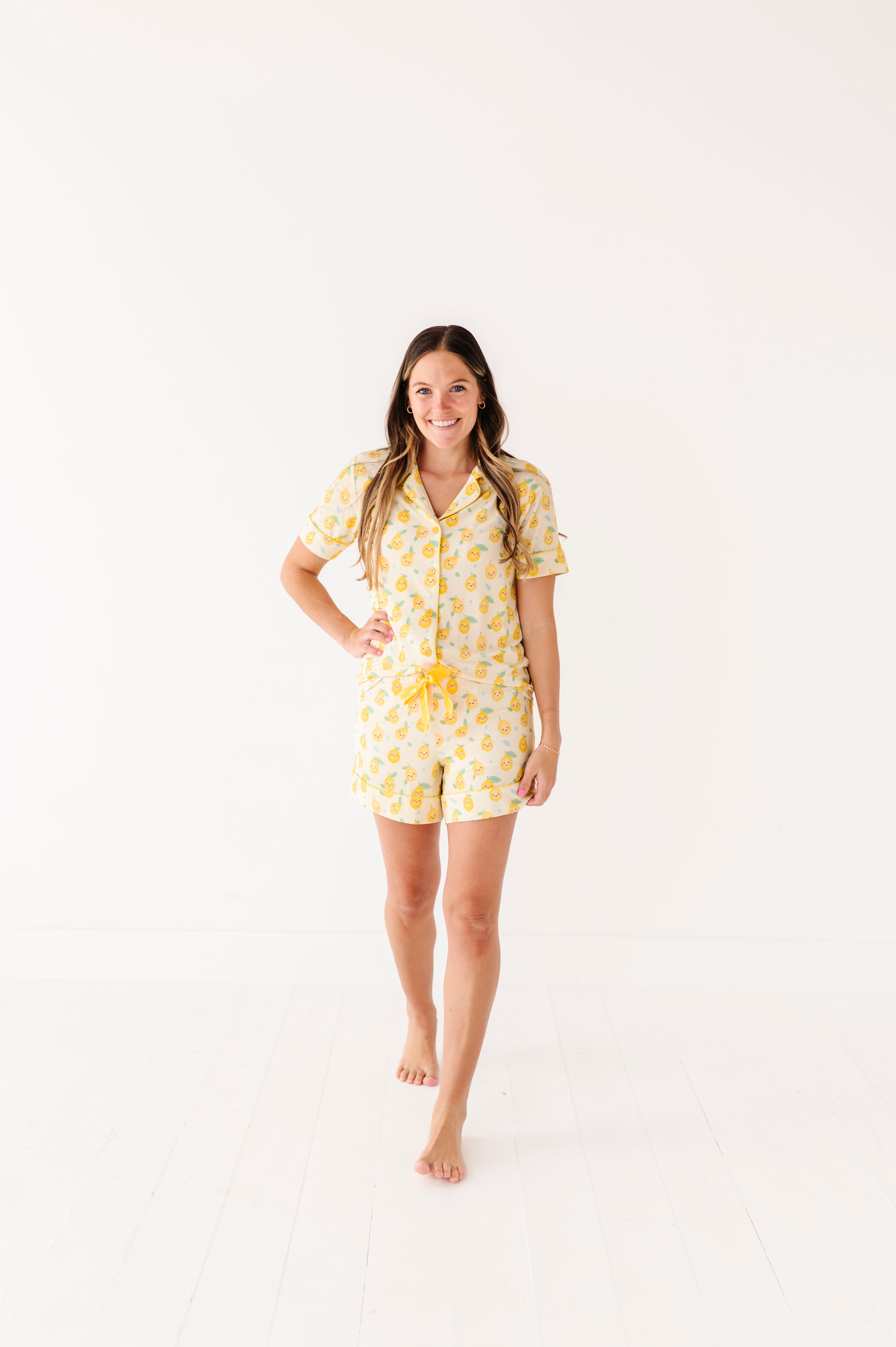 Happy Lemon Women's Short Set