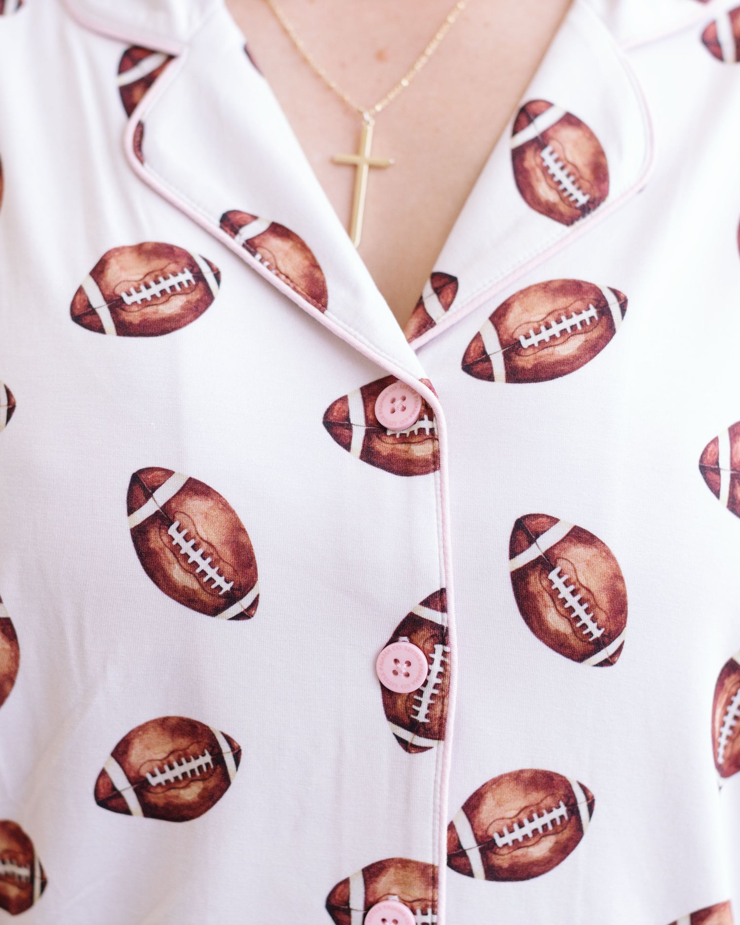 Vintage Football Women's Short Set