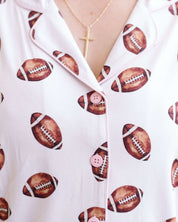 Vintage Football Women's Short Set