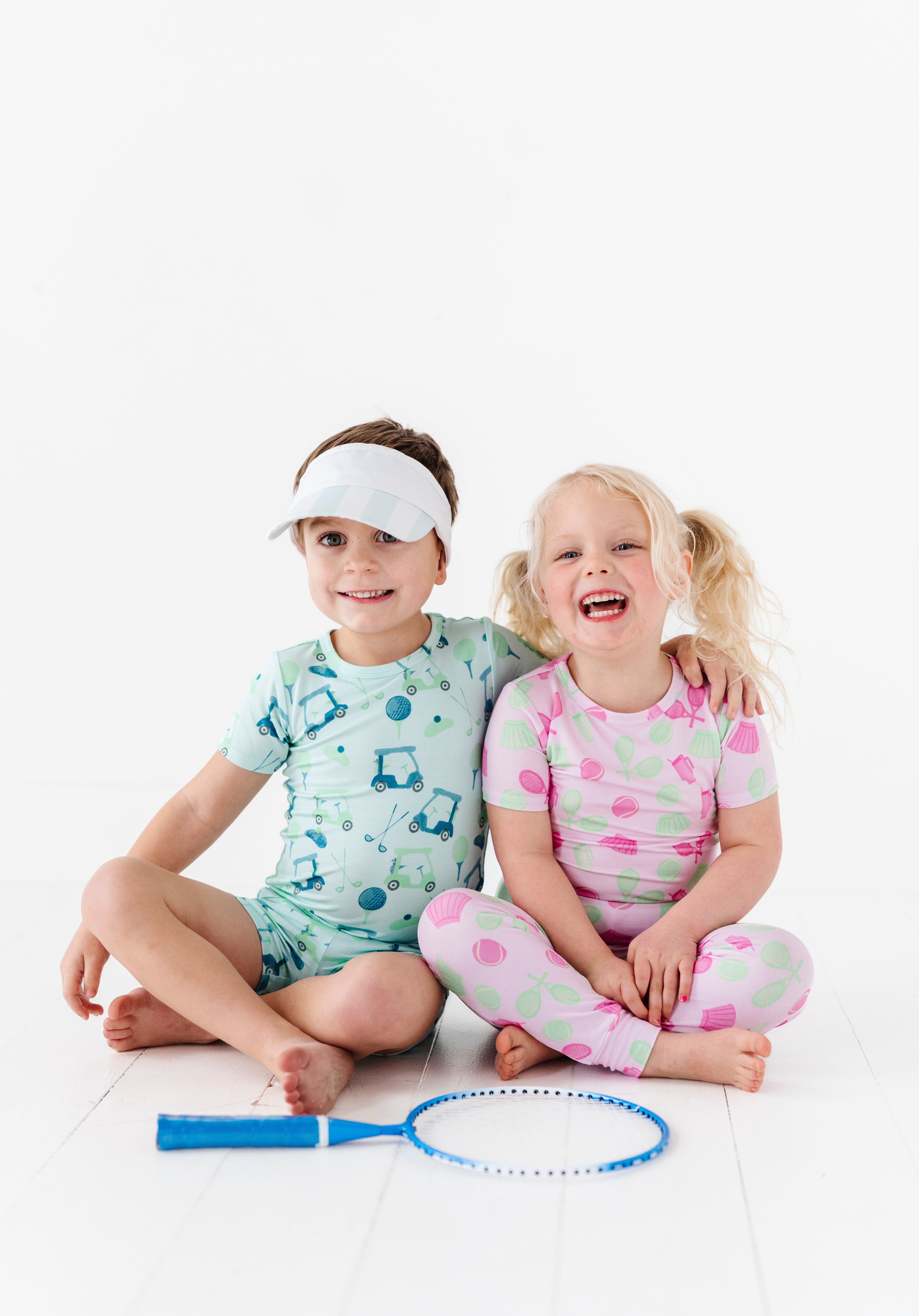 Tennis Two Piece Pajama Set