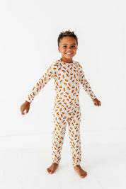 Pumpkin Pie Two-Piece Pajama Set