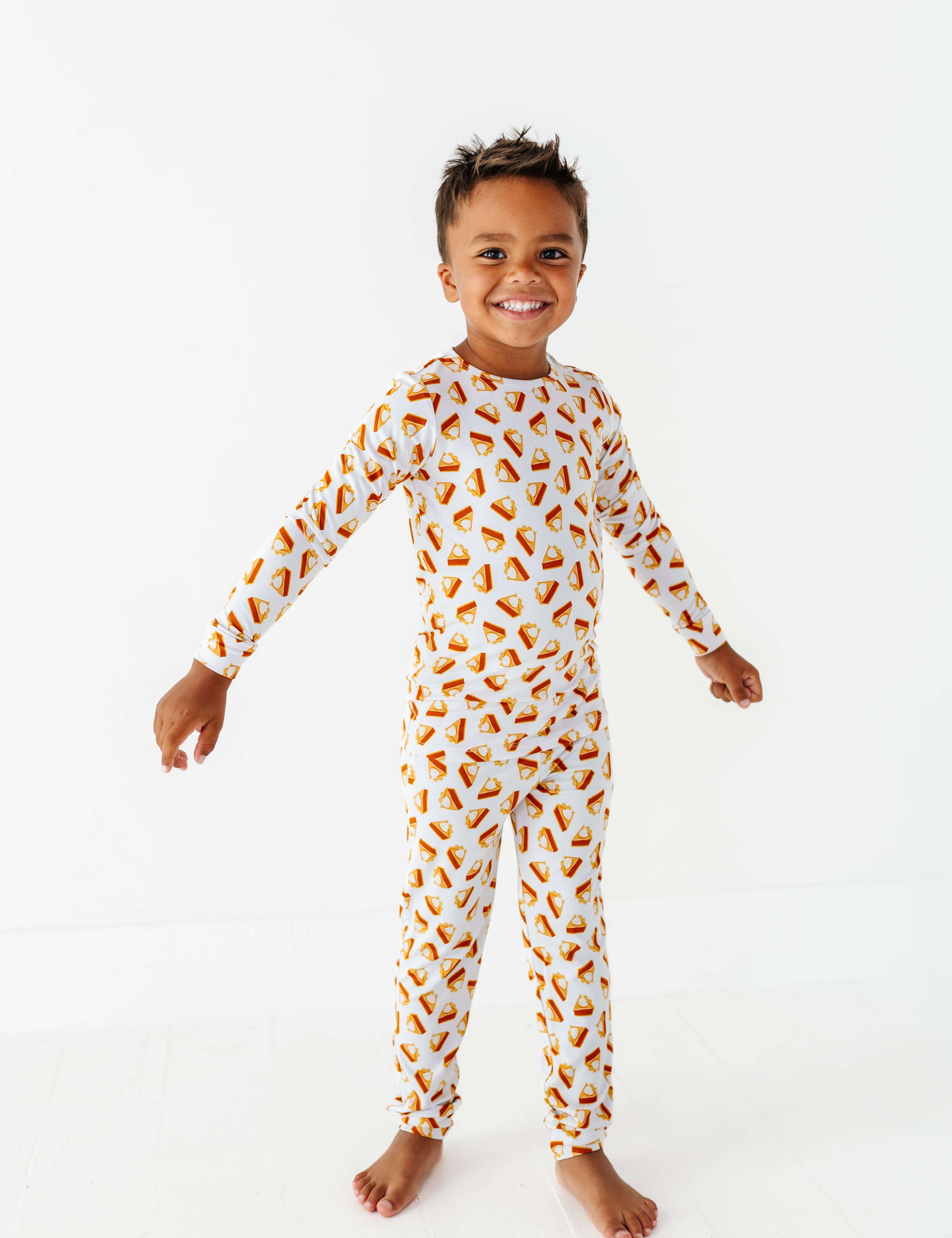 Pumpkin Pie Two-Piece Pajama Set