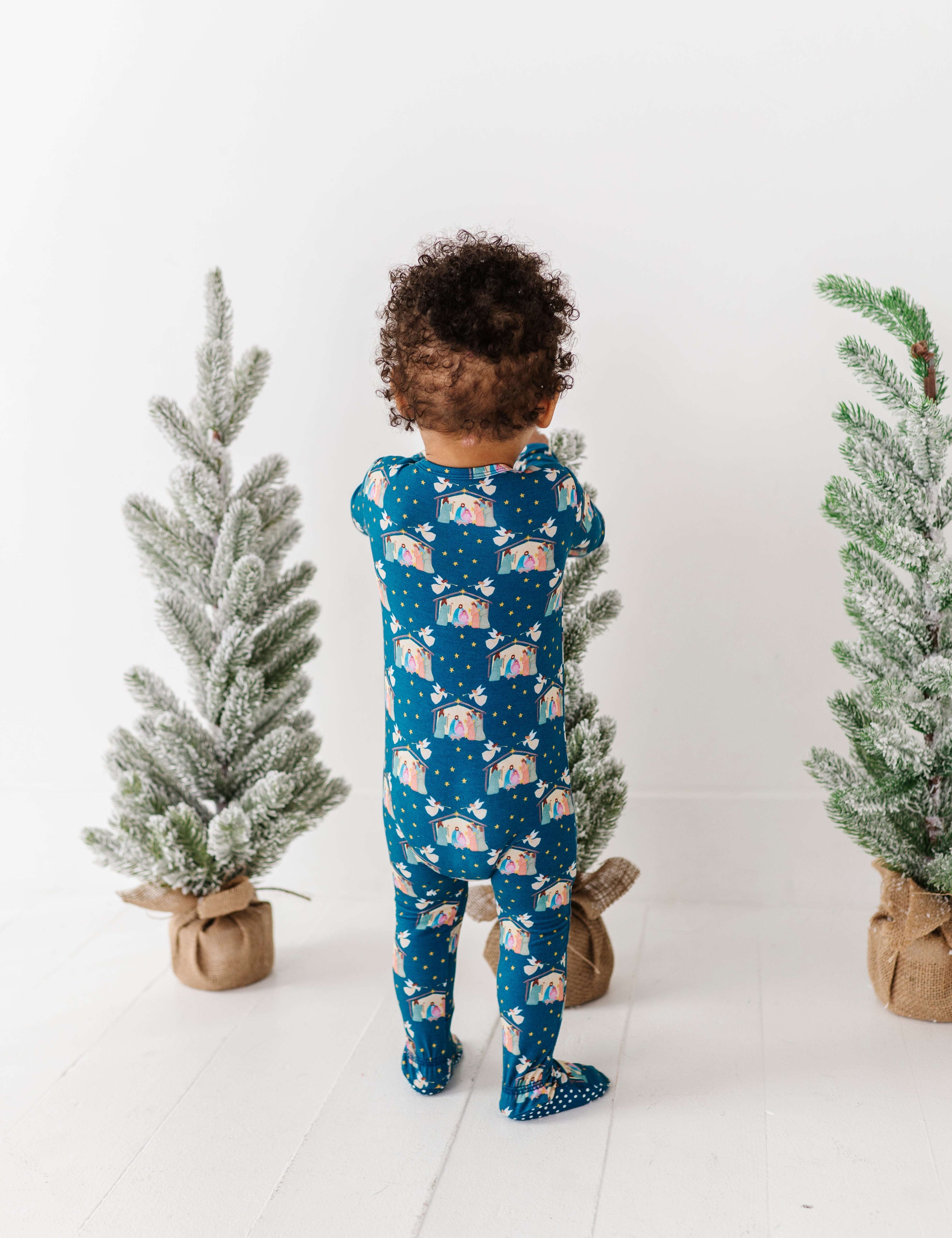 Nativity Zipper Onesie
