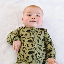 Load image into Gallery viewer, Army Guy Ribbed Convertible Onesie
