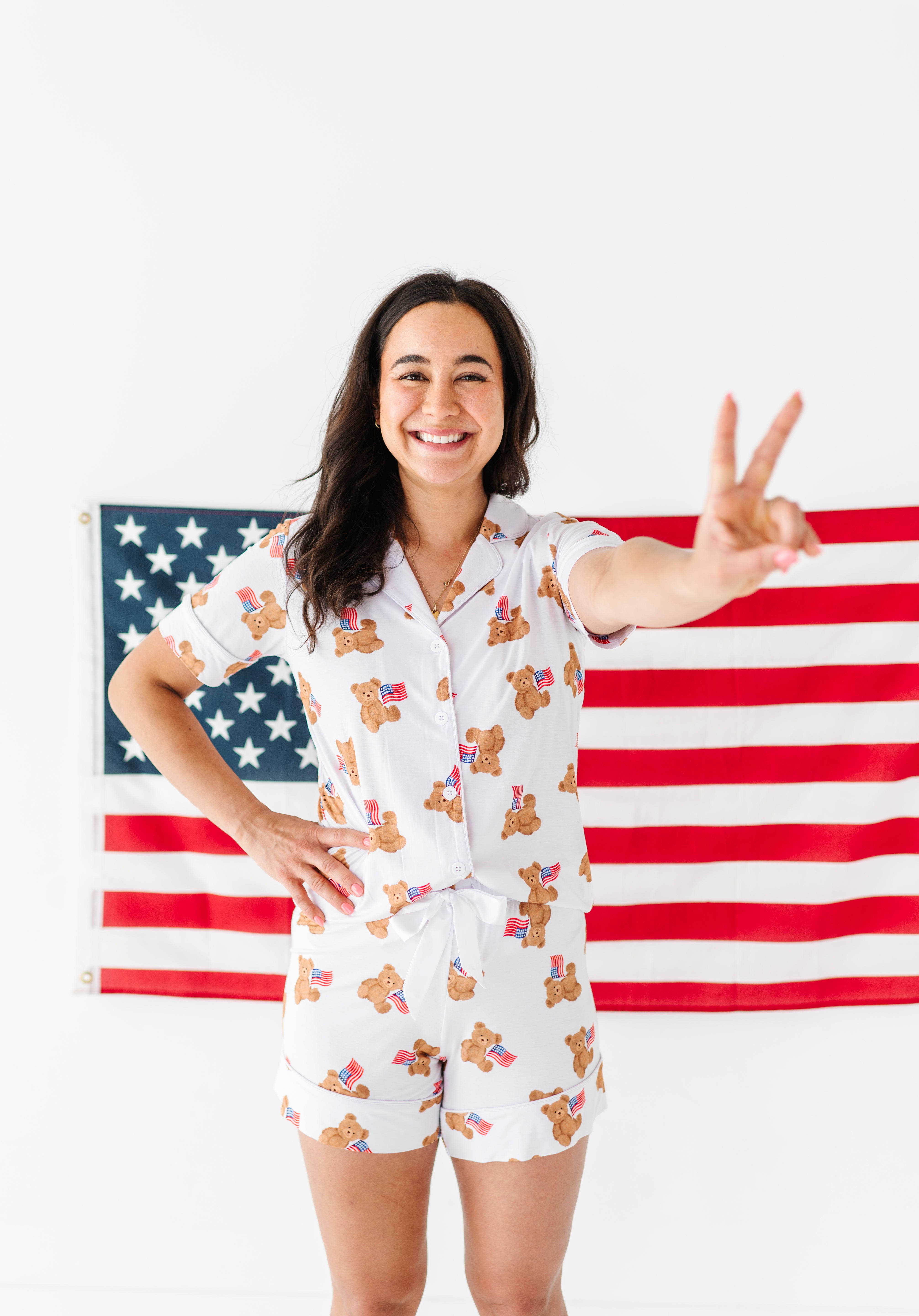 American Bear Women’s Short Set