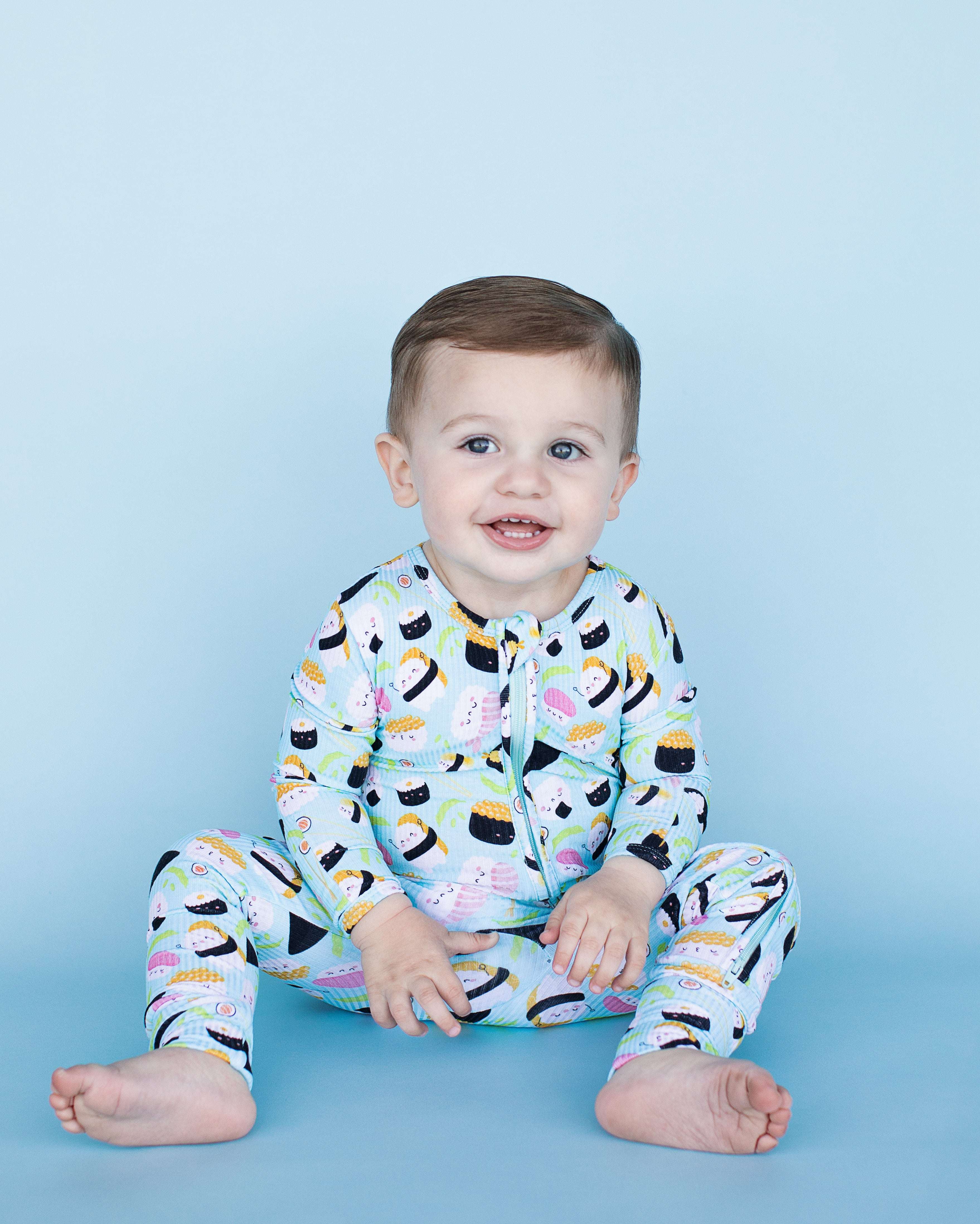 Sushi Zipper Onesie