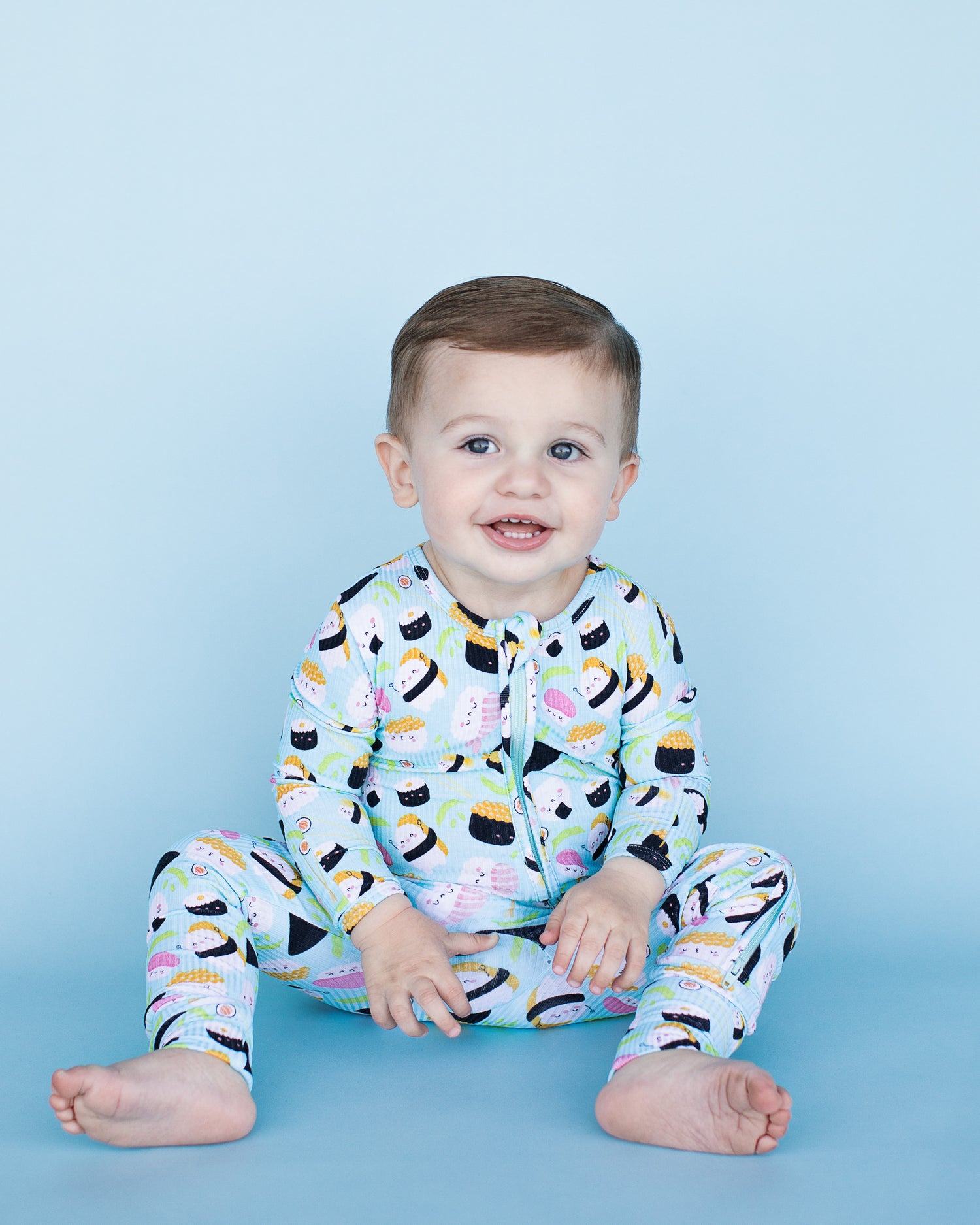 Sushi Zipper Onesie