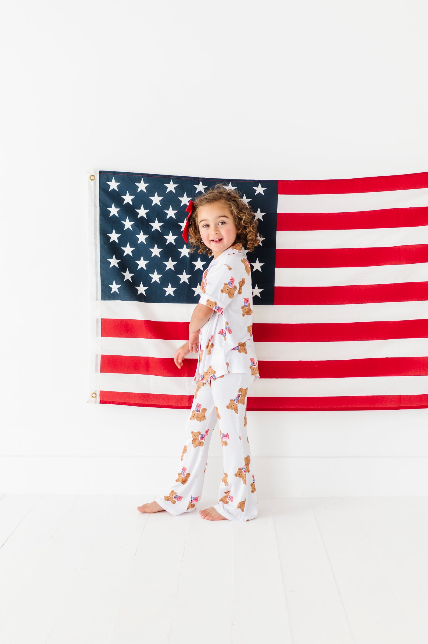 American Bear Girls Flare Lounge Set