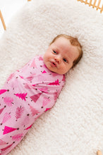 Load image into Gallery viewer, Pink Pine Tree Swaddle
