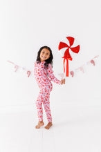 Load image into Gallery viewer, Candy Cane Two Piece Long Set
