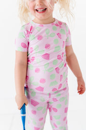 Tennis Two Piece Pajama Set