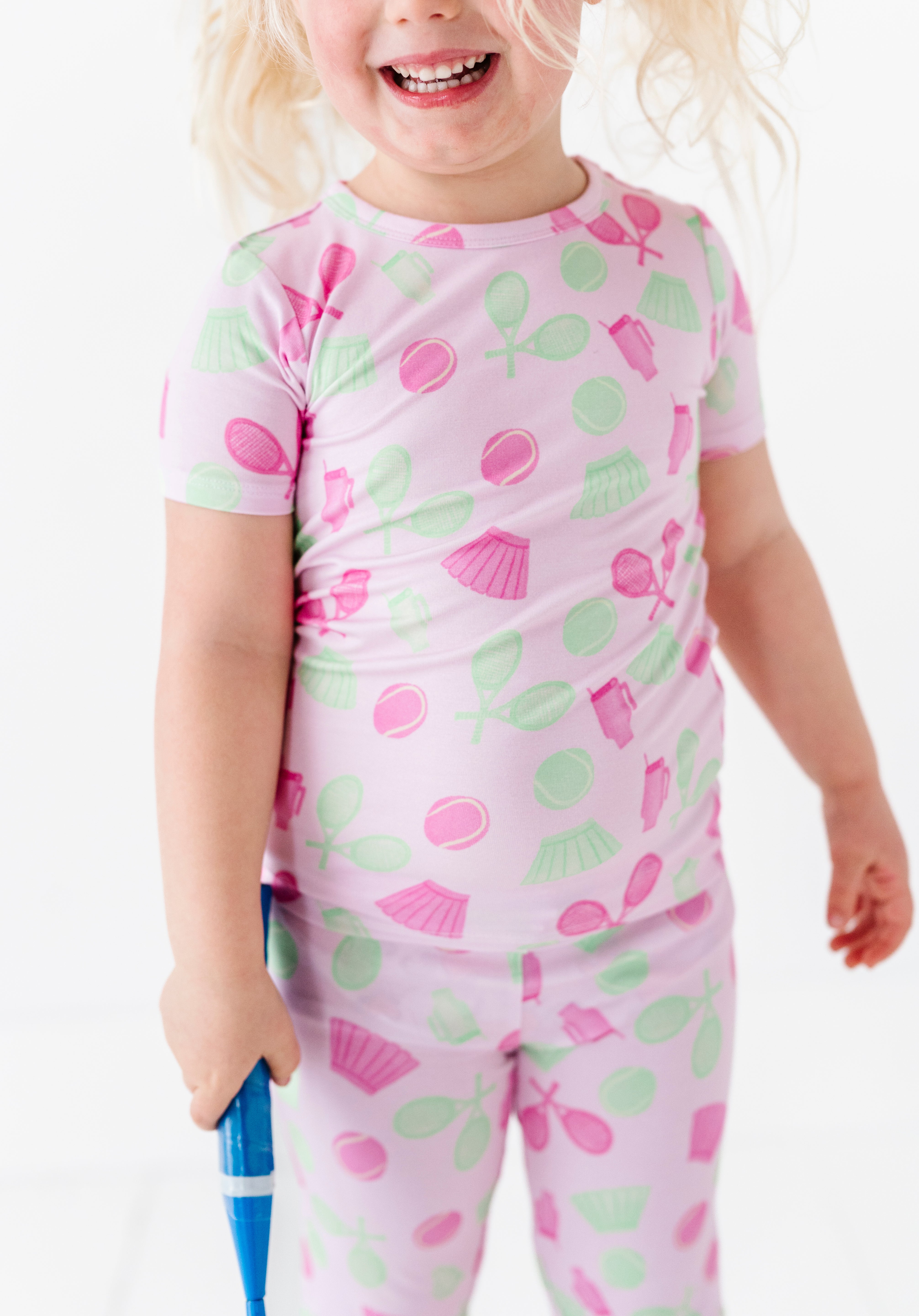 Tennis Two Piece Pajama Set