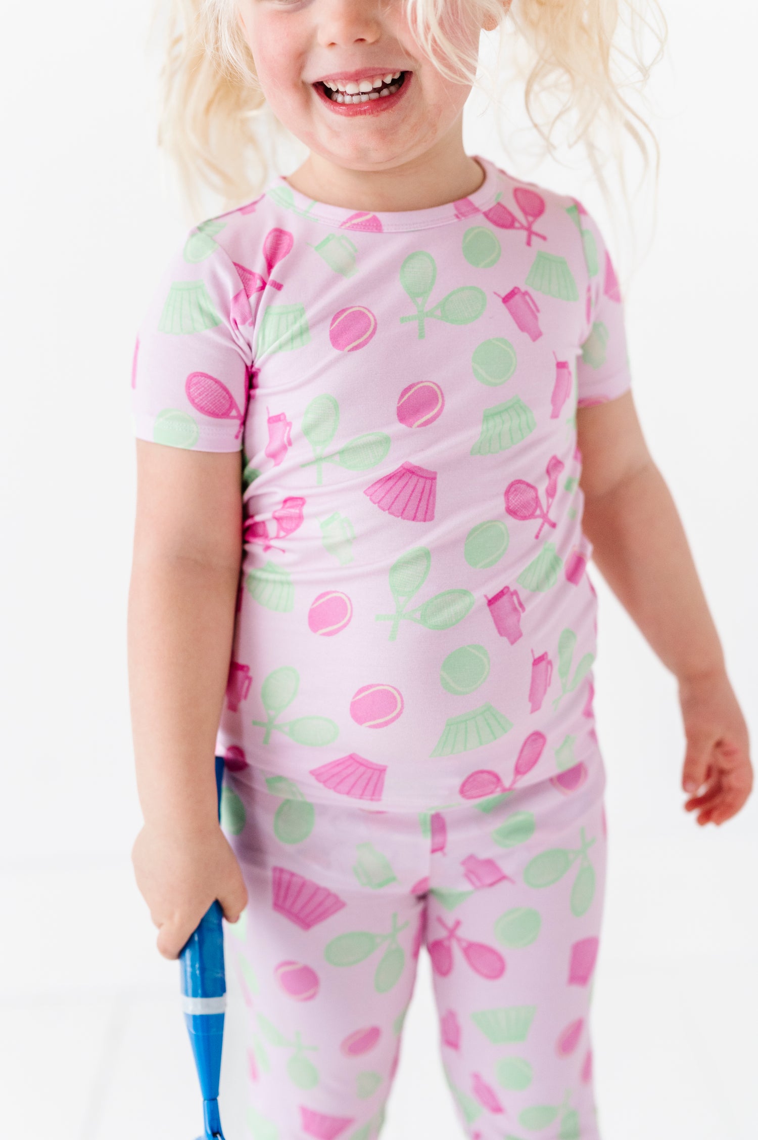Tennis Two Piece Pajama Set