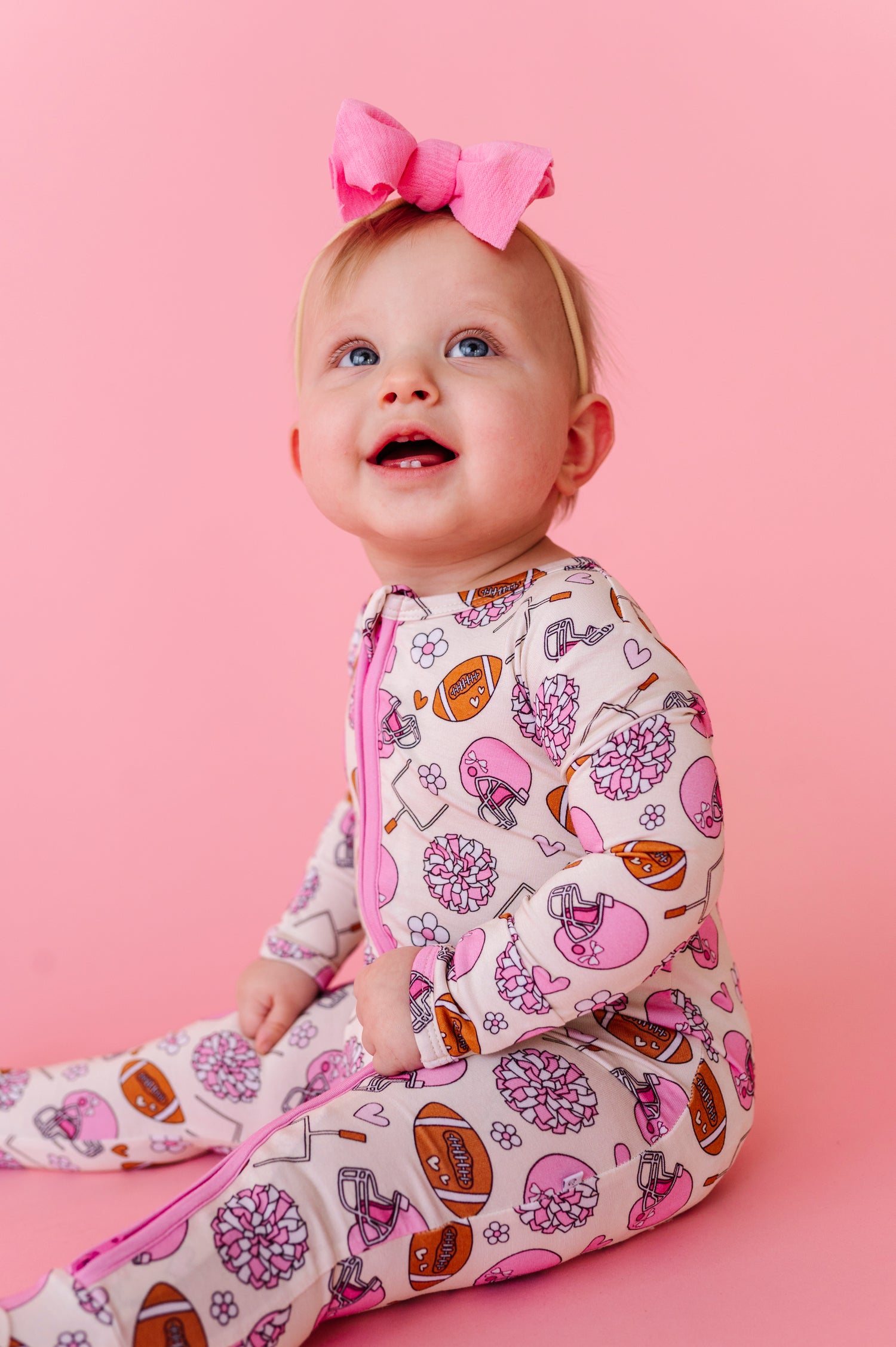 Cheer Zipper Onesie