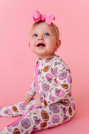 Cheer Zipper Onesie