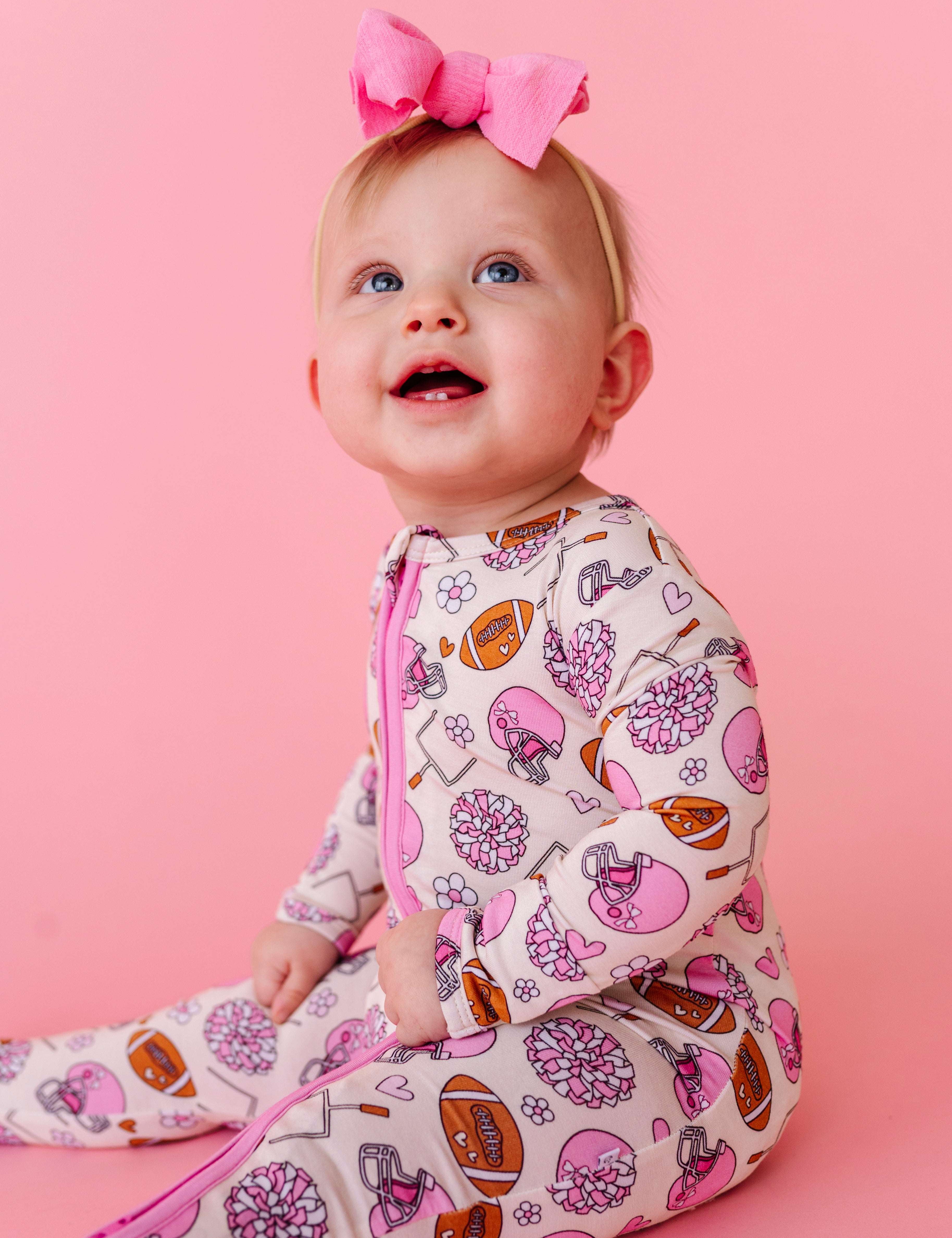Cheer Zipper Onesie