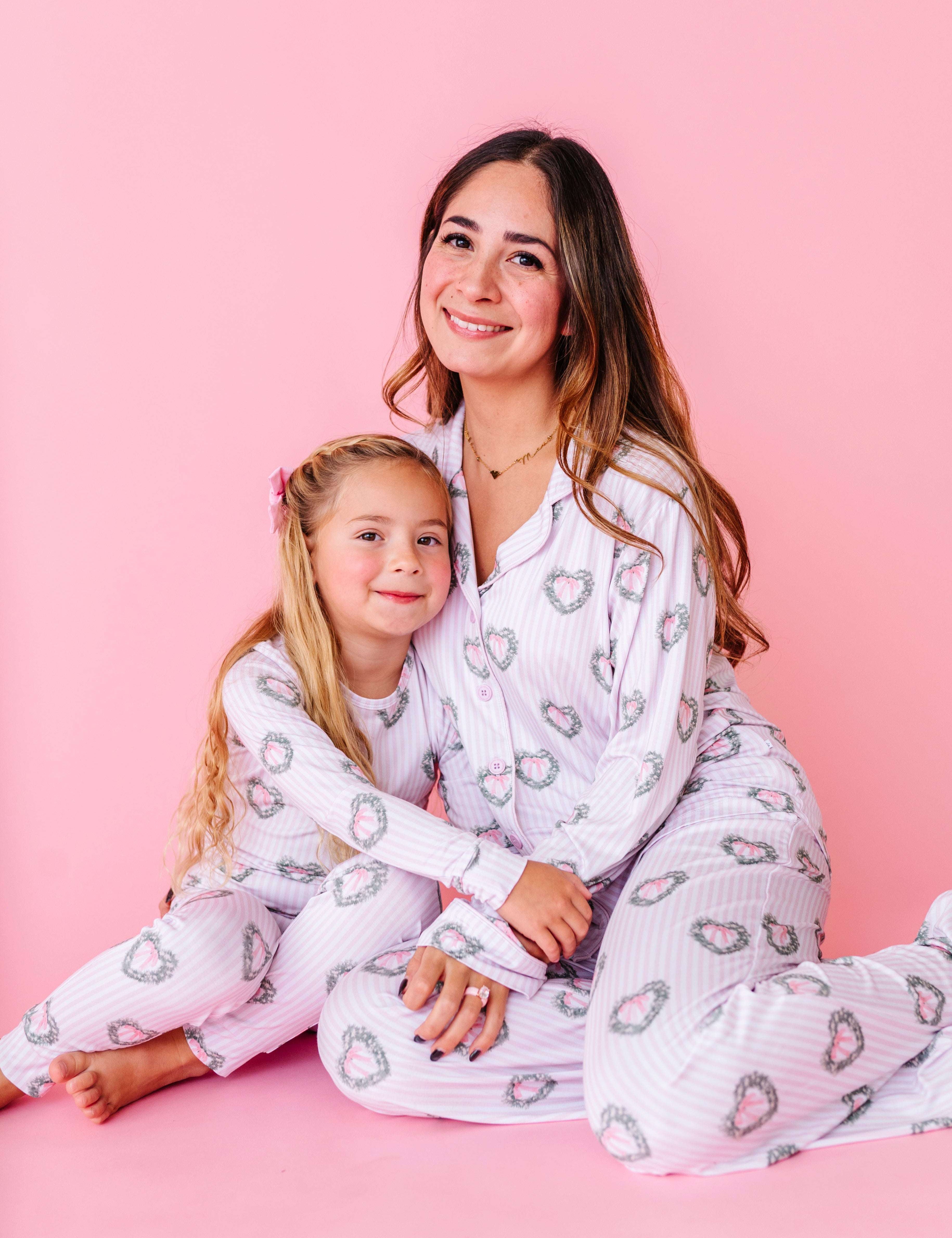 Holiday Heart Wreath Women's Flare Set
