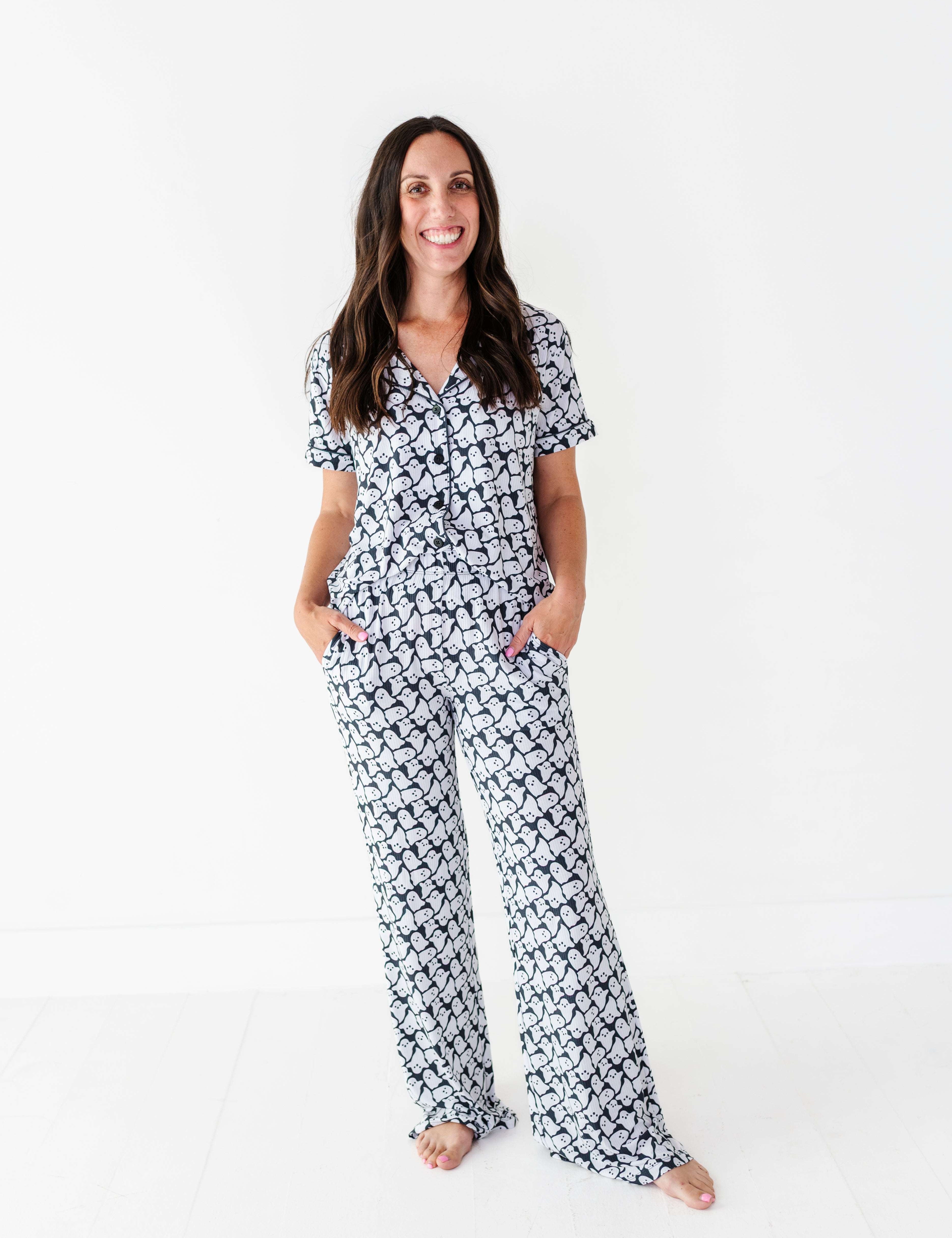 Ghosts Ribbed Women's Flare Set