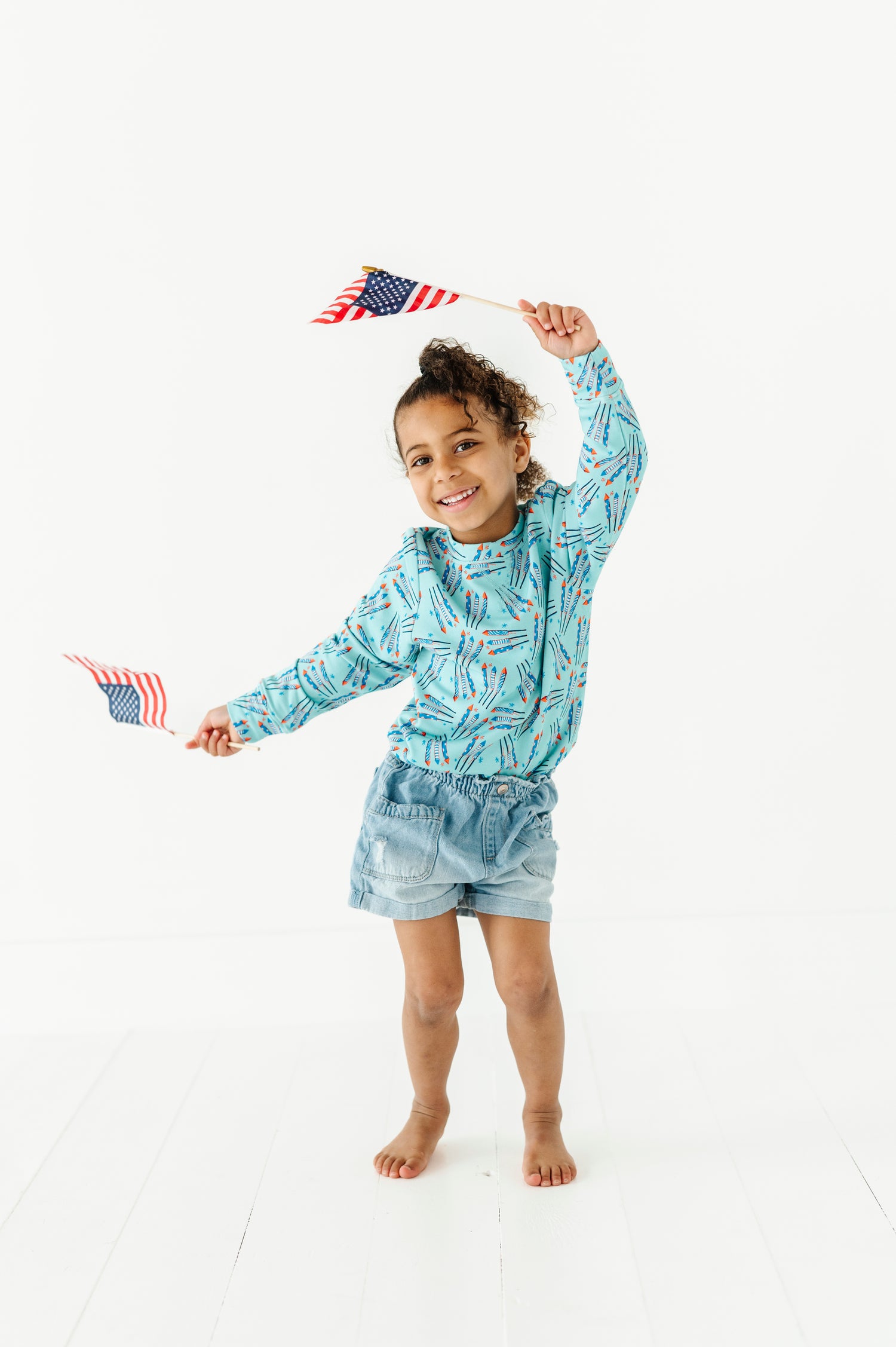 Fireworks Terry Pullover Sweatshirt