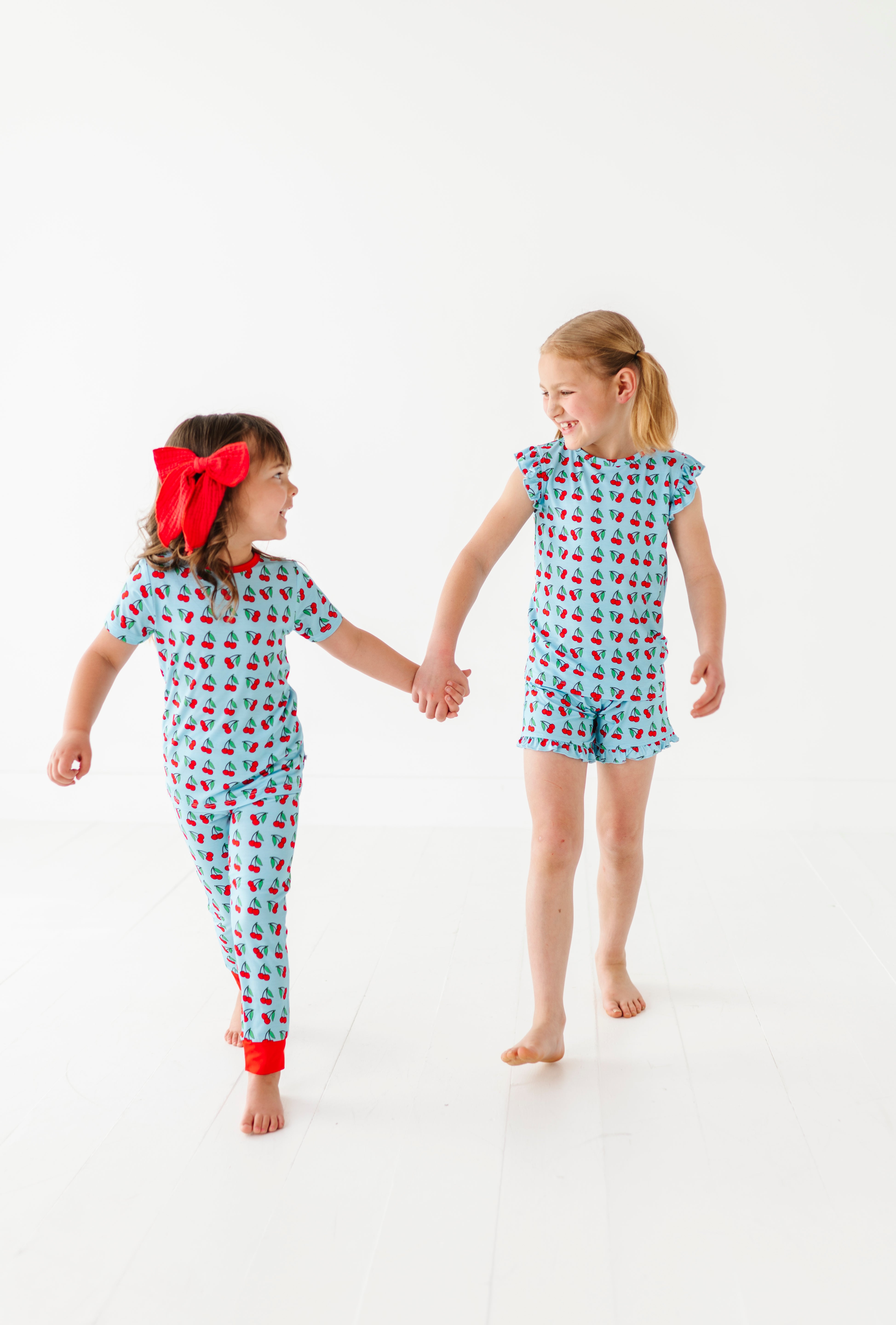 Cherries Two Piece Pajama Set