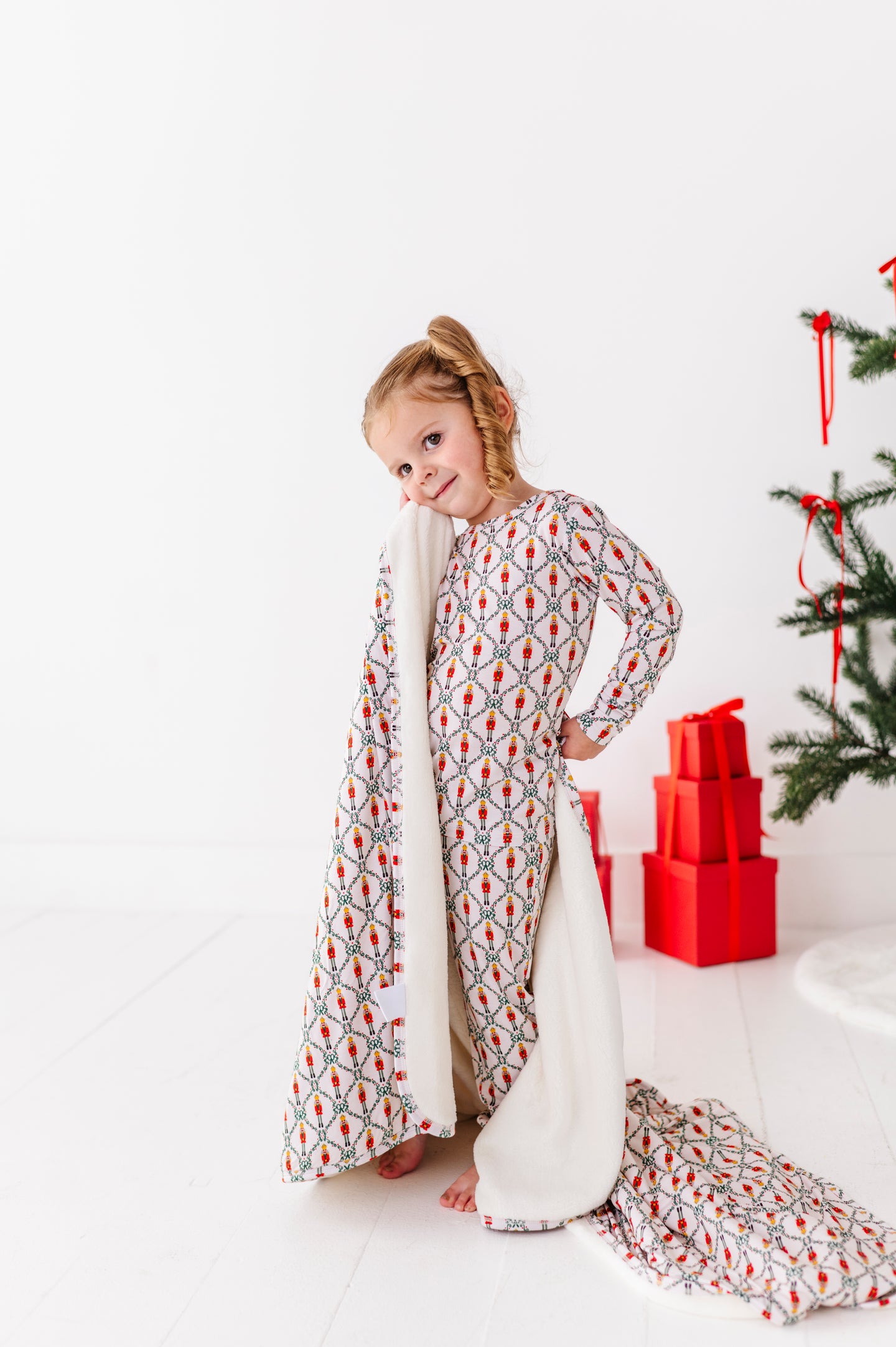 Nutcracker Two Piece Long Set