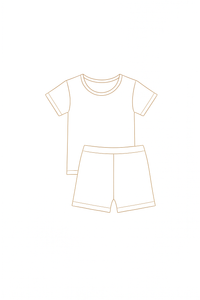 Halloween Bear Short Set