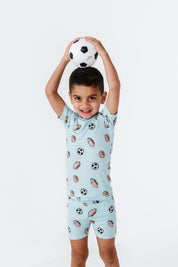Sports Boy Pajama Short Set