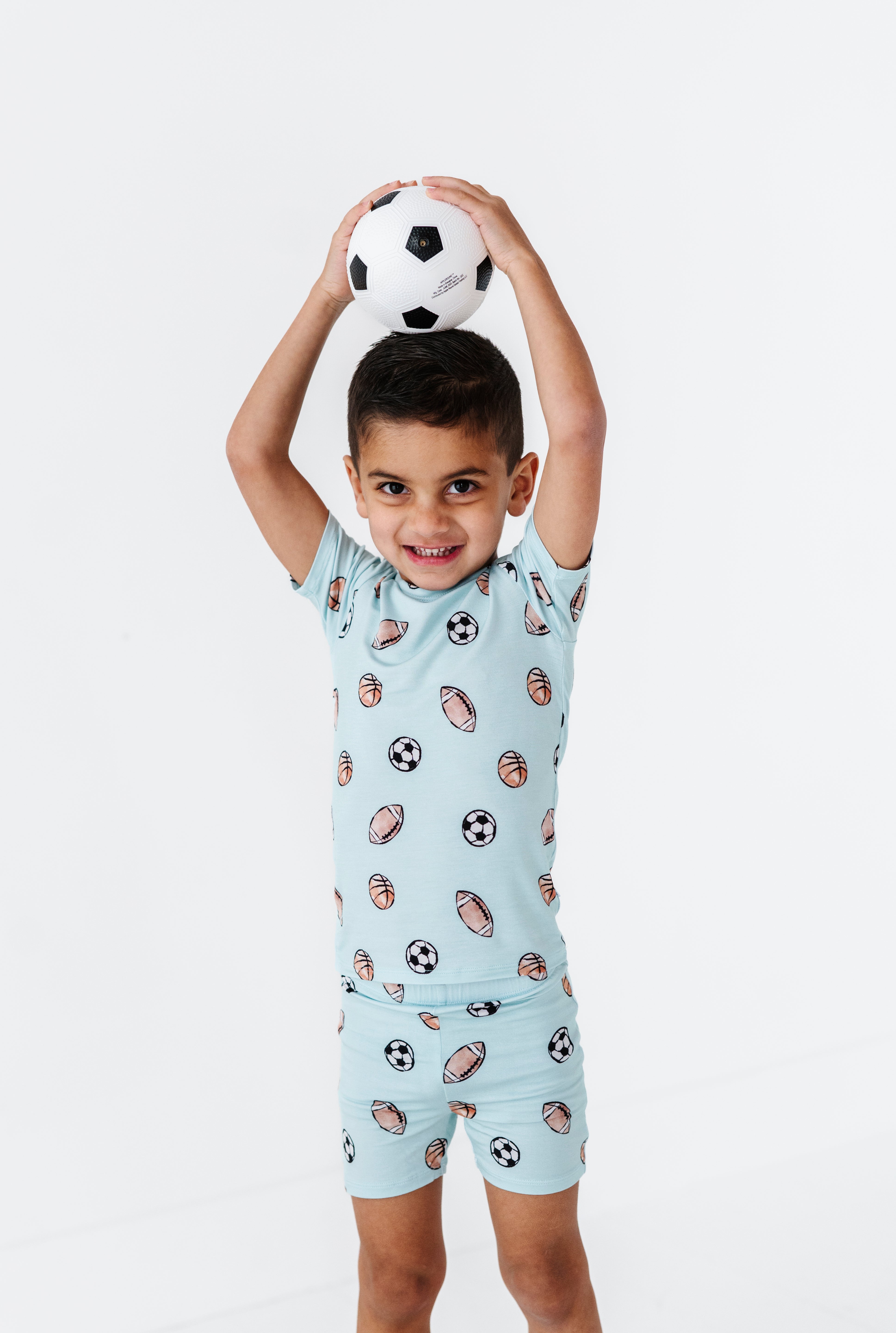 Sports Boy Pajama Short Set