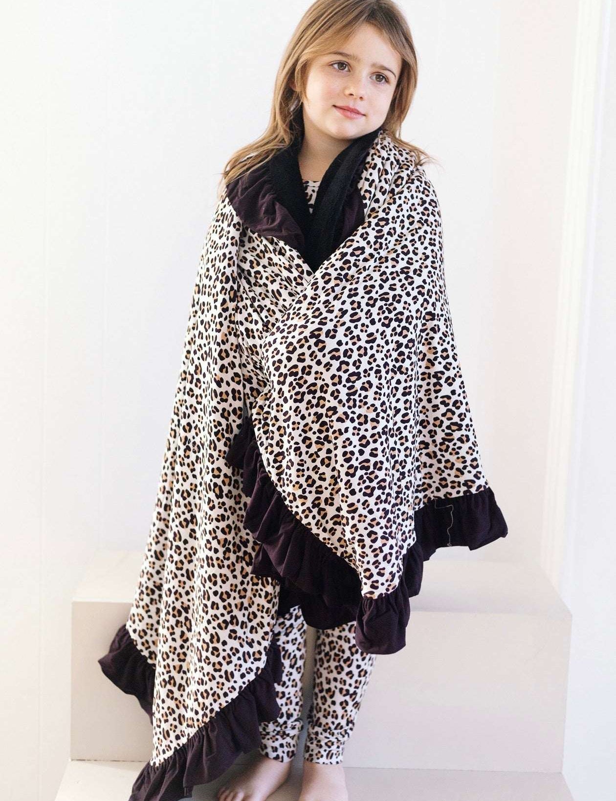 Leopard Plush Blanket