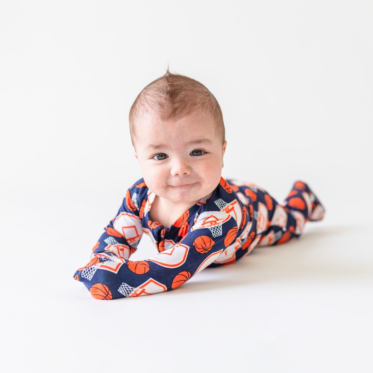 Basketball Zipper Onesie