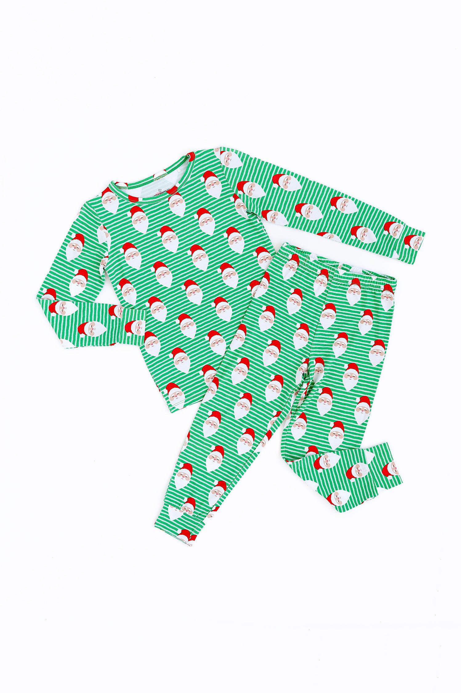 Green Santa Two-piece Long Set