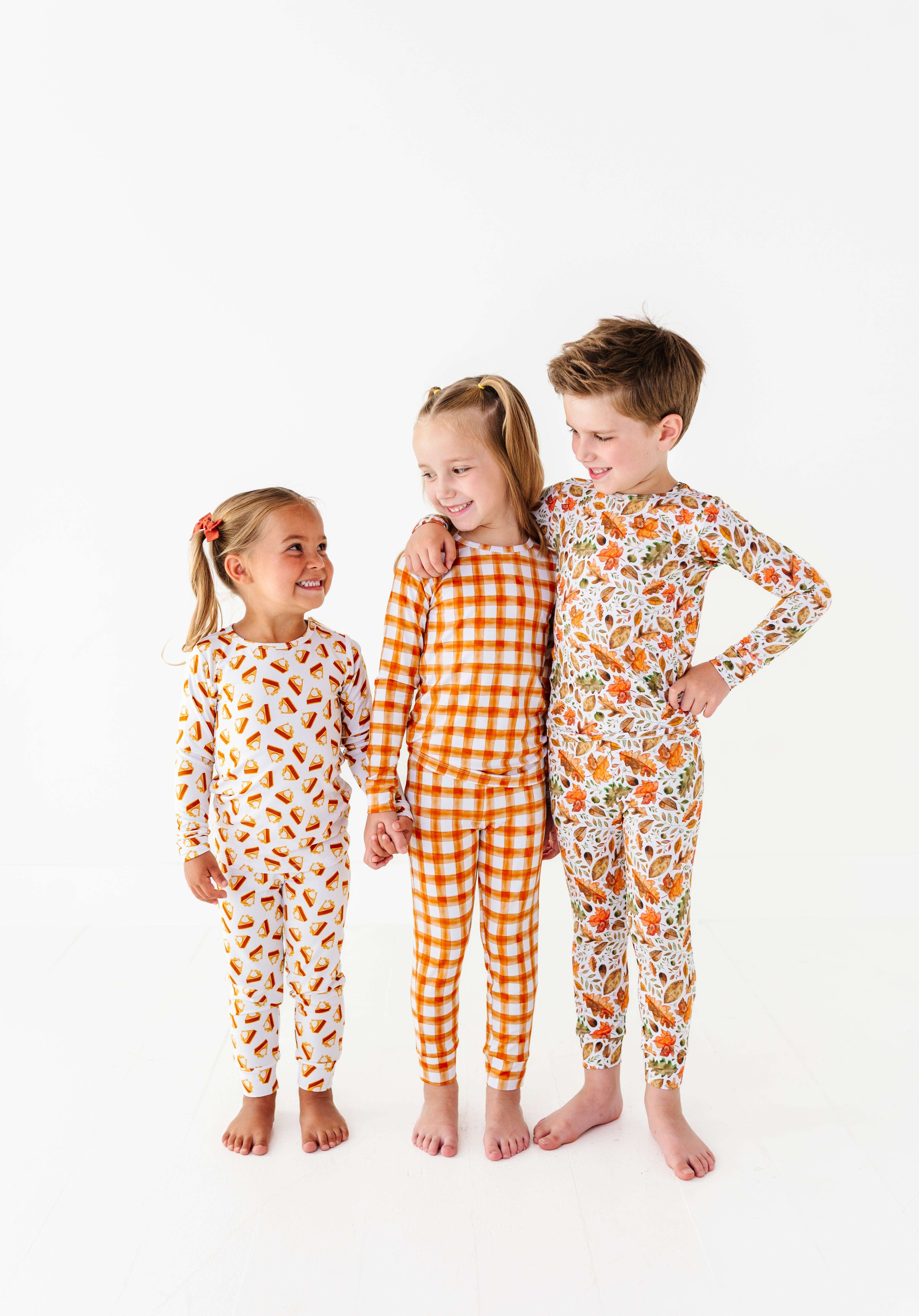 Pumpkin Pie Two-Piece Pajama Set