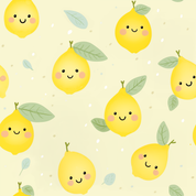 Happy Lemon Zipper Onesie