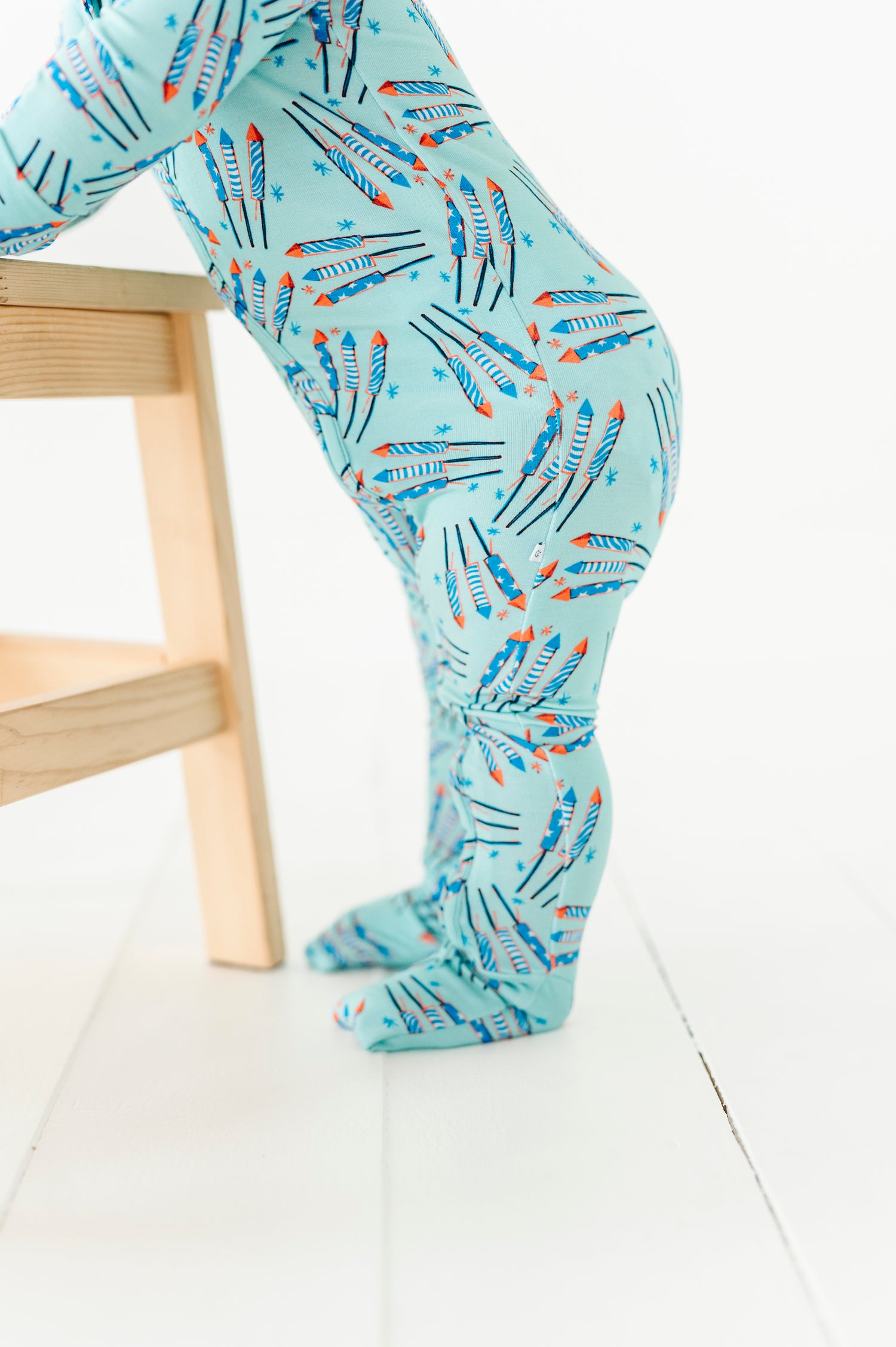 Fireworks Zipper Onesie