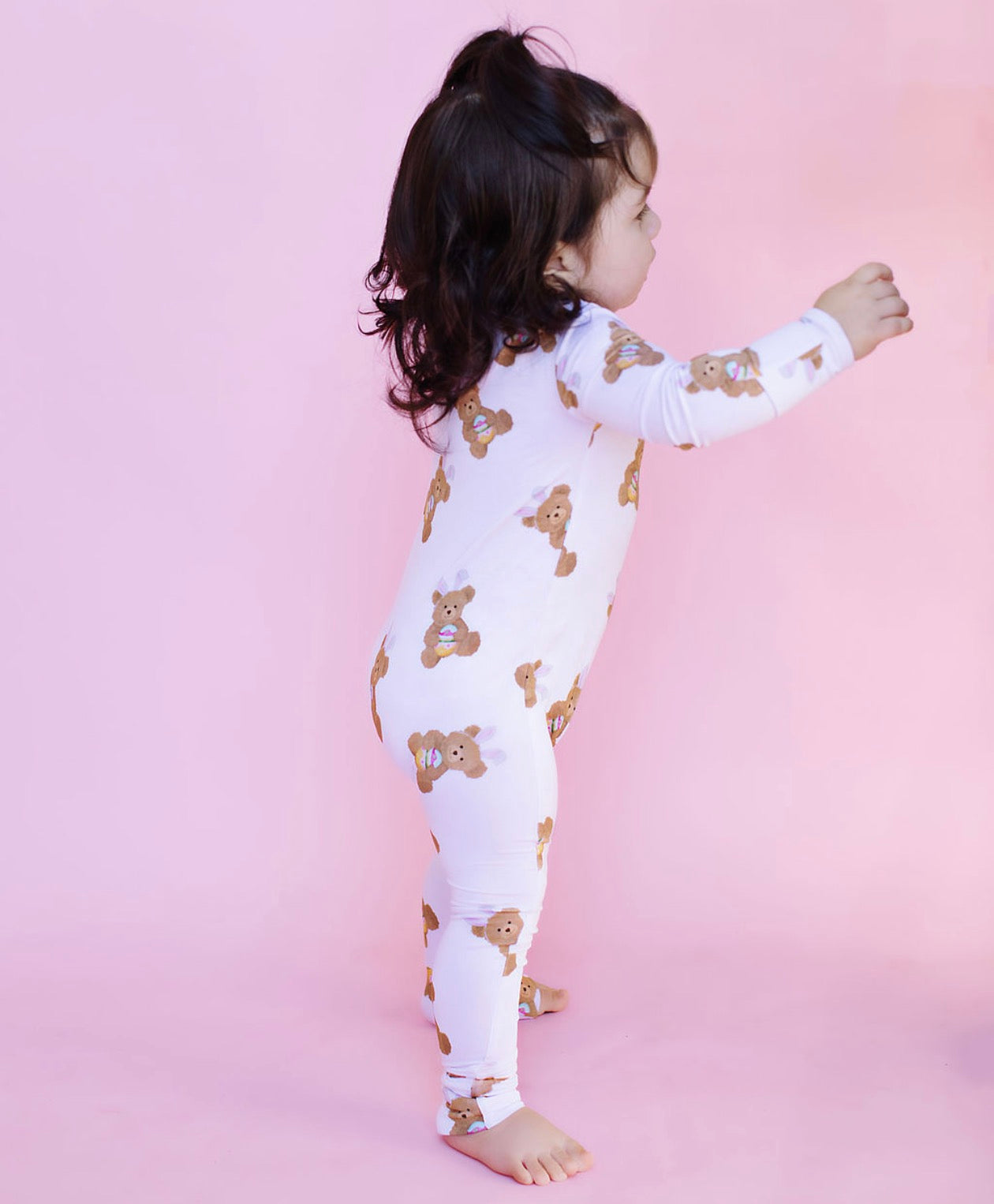 Easter Bears Zipper Onesie