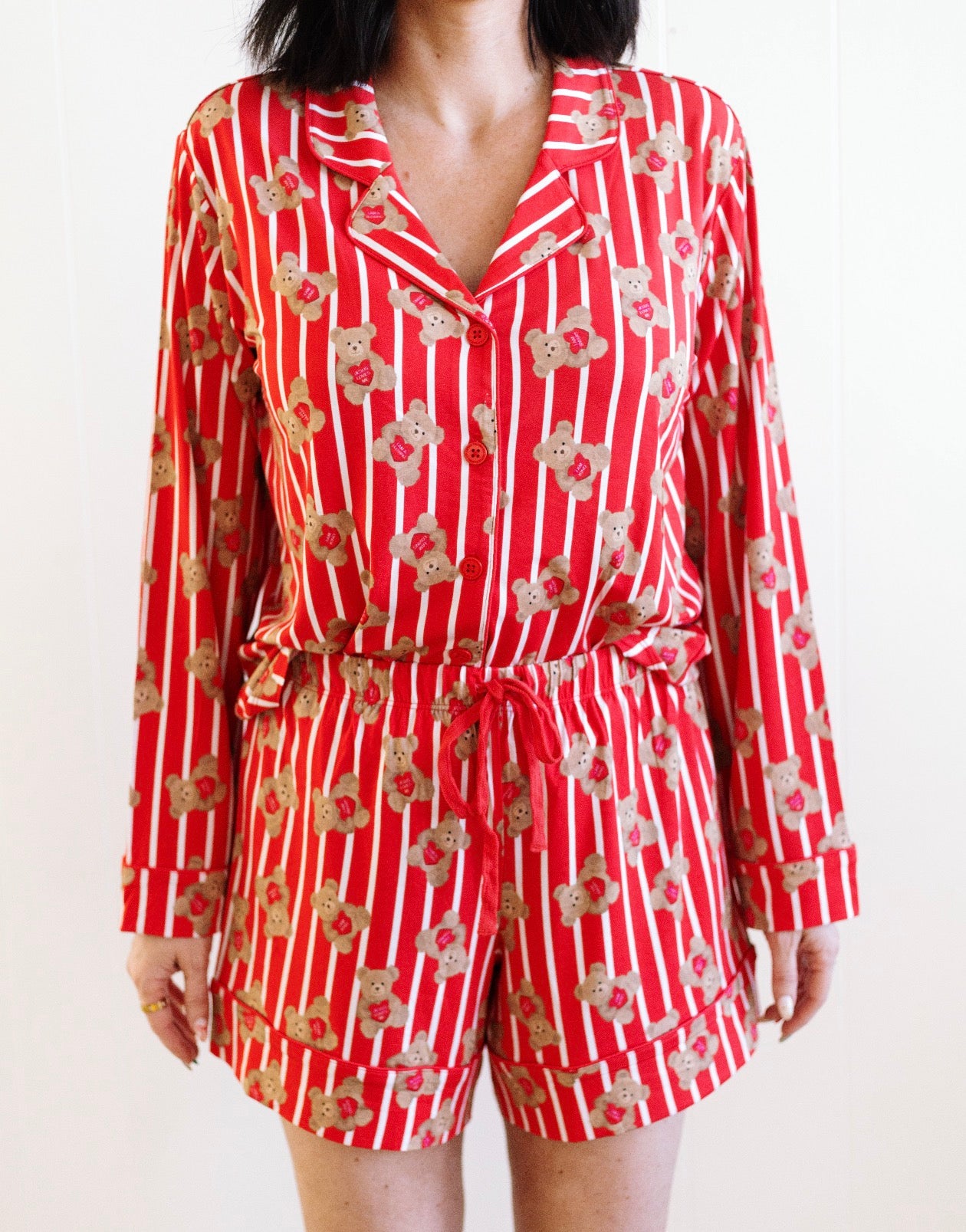Affirmation Bear Women's Short Set