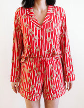 Load image into Gallery viewer, Affirmation Bear Women's Button Down Short Set
