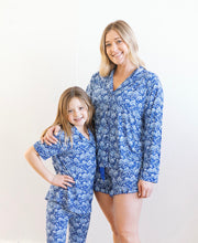 Load image into Gallery viewer, Blue Floral Women's Set
