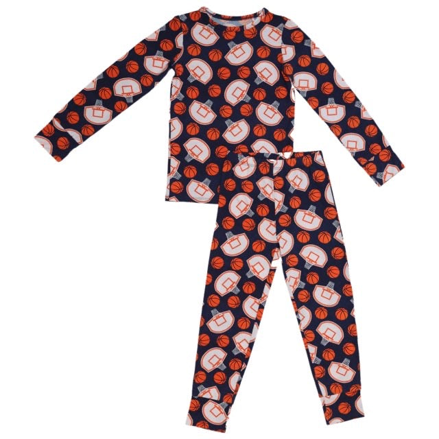 Basketball Two Piece Pajama Set