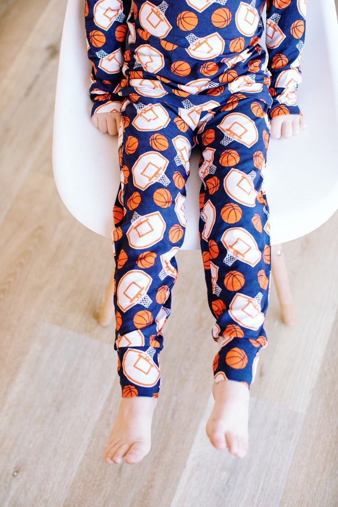 Basketball Two Piece Pajama Set