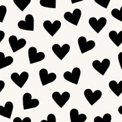 Black Heart Twirl Dress