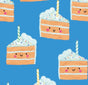 Birthday Cake Blue