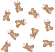 Easter Bear Girls Button Up Short Set