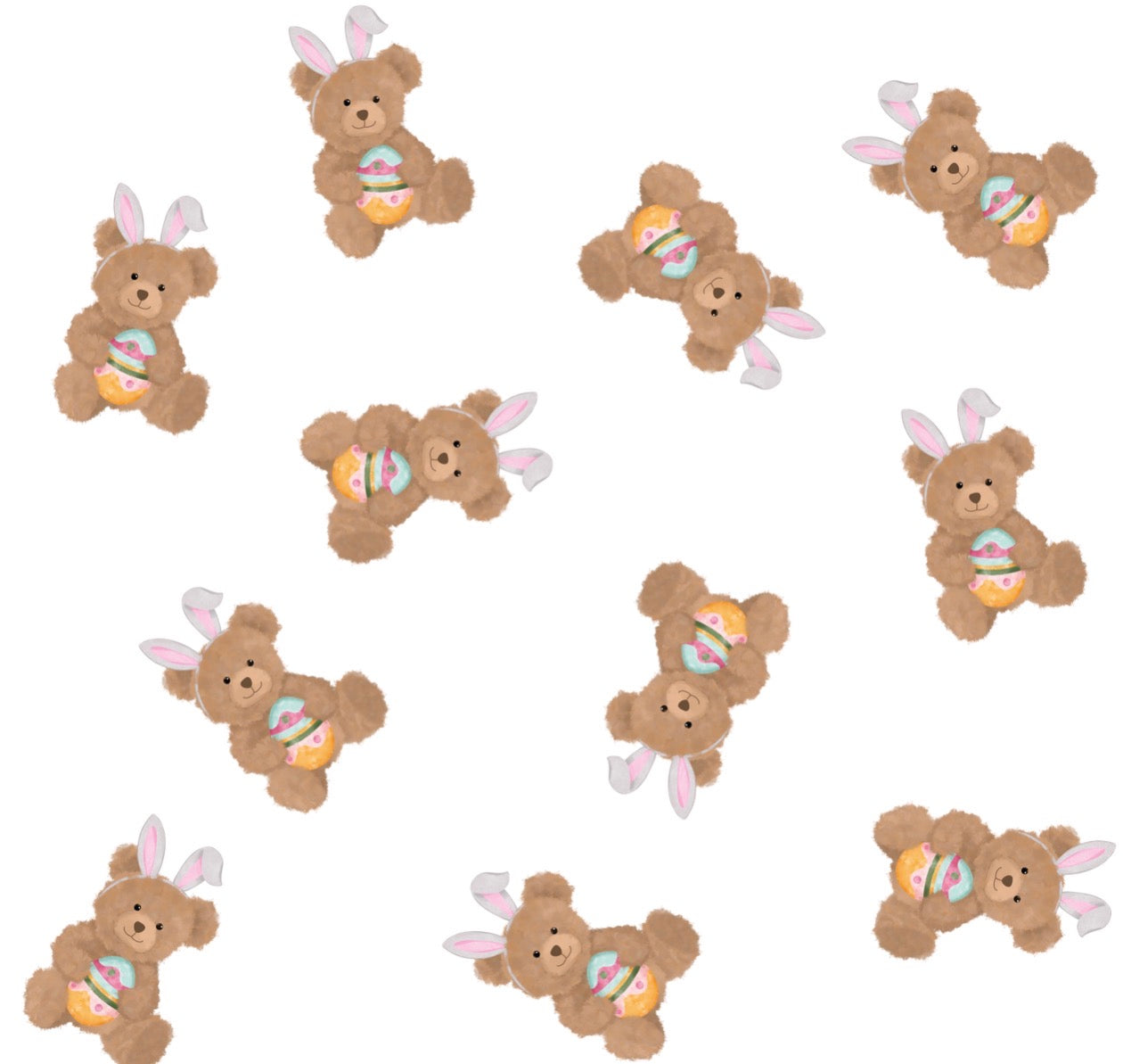 Easter Bears Zipper Onesie